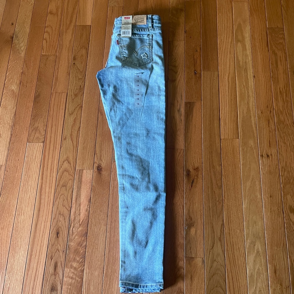 Levi's Blue Classic Straight-Leg Jeans